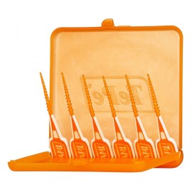 TePe Dental Floss Picks, Tooth Picks Flossers, Floss Sticks, EasyPicks XS/S, Orange, 36 Pk TePe Dental Floss Picks, Tooth Picks Flossers, Floss Sticks, EasyPicks XS/S, Orange, 36 Pk