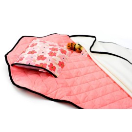Urban Infant Tot Cot Kids Nap Mat - Toddler Preschool Daycare Bedding Cover with Blanket and Pillow - Poppies Urban Infant Tot Cot Kids Nap Mat - Toddler Preschool Daycare Bedding Cover with Blanket and Pillow - Poppies