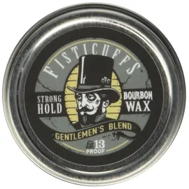 Fisticuffs Strong Hold Mustache Wax Gentlemen\'s Blend 1 OZ. Tin