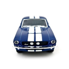 KiNSMART 1967 Ford Shelby Mustang GT500 Blue 1:38 Scale 5 Inch Die Cast Model Toy Race Car w/Pullback Action KiNSMART 1967 Ford Shelby Mustang GT500 Blue 1:38 Scale 5 Inch Die Cast Model Toy Race Car w/Pullback Action