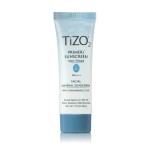 TiZO2 Facial Mineral Sunscreen and Primer, Non-tinted Broad Spectrum SPF 40 with Antioxidants, Sheer matte finish, Fragrance-Free, Oil-Free, Dermatologist-recommended, PA++++ 1.75 oz