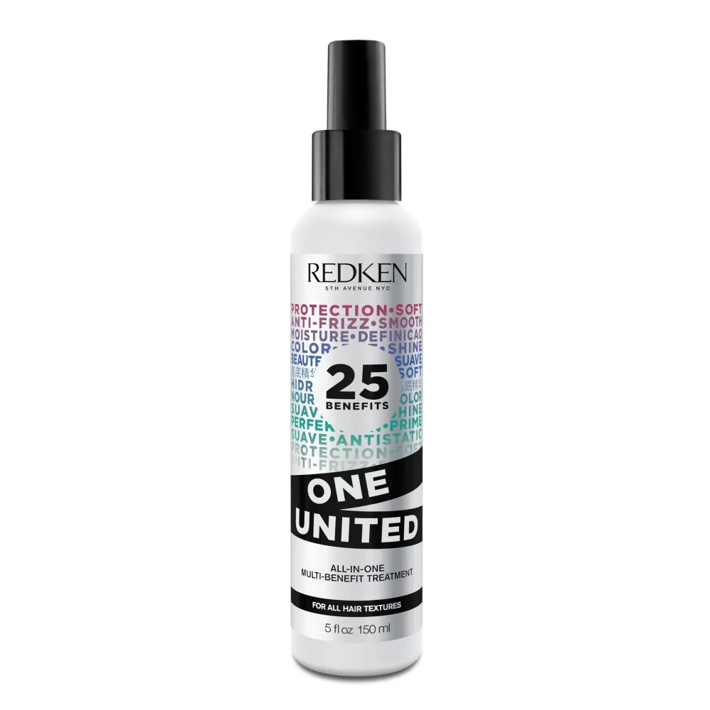 Redken One United All-In-One Leave In Conditioner | Multi-Benefit Treatment | Heat Protectant Spray for Hair | All Hair Types | Paraben Free Redken One United All-In-One Leave In Conditioner | Multi-Benefit Treatment | Heat Protectant Spray for Hair | All Hair Types | Paraben Free
