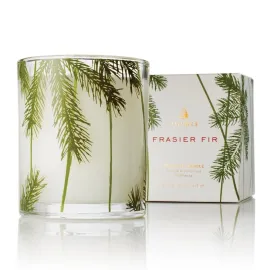 Thymes Frasier Fir Pine Needle Candle - Holiday Candles for Home Scented with Notes of Crisp Siberian Fir, Cedarwood & Sandalwood - Christmas Decor - Christmas Gifts for Women & Men (6.5 oz) Thymes Frasier Fir Pine Needle Candle - Holiday Candles for Home Scented with Notes of Crisp Siberian Fir, Cedarwood & Sandalwood - Christmas Decor - Christmas Gifts for Women & Men (6.5 oz)
