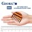 Giorgio G63 Detangling Comb for Women - Wide Tooth, Pocket and Travel Size for Thick Hair, Wet or Dry Everyday Care. Handmade, Saw-Cut, and Polished