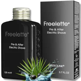 Pre Electric Shave After Shave Lotion Cream - Best For Close Shave - Smooth Irritation-Free Shaving - Shooting and Moisturising Formula Balm. Freelette (Original) Pre Electric Shave After Shave Lotion Cream - Best For Close Shave - Smooth Irritation-Free Shaving - Shooting and Moisturising Formula Balm. Freelette (Original)