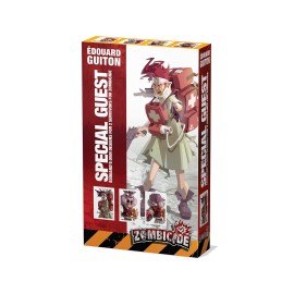 CMON Zombicide Edouard Guiton Special Guest Box - Unleash 2 Exceptional Survivors & Their Zombivor Counterparts! Cooperative Tabletop Miniatures Game, Ages 14+, 1-6 Players, 1 Hr Playtime, Made