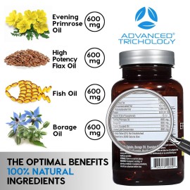 EFA Complete with Optimal Omega 3 6 9 Levels of Potency Flax Oil, Fish Oil, Borage Oil, and Evening Primrose Oil 800mgs (90count) 3rd Party Tested - High in GLA and 369 Omegas EFA Complete with Optimal Omega 3 6 9 Levels of Potency Flax Oil, Fish Oil, Borage Oil, and Evening Primrose Oil 800mgs (90count) 3rd Party Tested - High in GLA and 369 Omegas
