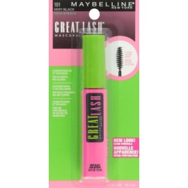 Maybelline New York Makeup Great Lash Washable Mascara, Brownish Black Volumizing Mascara, 0.43 fl oz