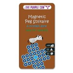 The Purple Cow Magnetic Peg Solitaire Puzzle Game for Kids. Handheld Game. Reduced Screen time! Big TIME !.