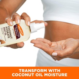 Palmer\'s Coconut Oil Formula Body Oil, Body Moisturizer with Green Coffee Extract, Bath Oil for Dry Skin, 5.1 Ounces (Spray Cap) Palmer\'s Coconut Oil Formula Body Oil, Body Moisturizer with Green Coffee Extract, Bath Oil for Dry Skin, 5.1 Ounces (Spray Cap)