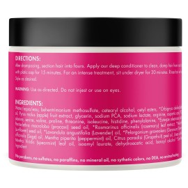 Mielle Organics Babassu & Mint Deep Conditioner with Protein, Moisturizing & Conditioning Deep Treatment, Hydrating Repair for Dry, Damaged, & Frizzy Hair, 8-Ounces Mielle Organics Babassu & Mint Deep Conditioner with Protein, Moisturizing & Conditioning Deep Treatment, Hydrating Repair for Dry, Damaged, & Frizzy Hair, 8-Ounces