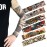 HOVEOX 20pcs Temporary Tattoo Arm Sleeves Arts Fake Slip on Arm Sunscreen Sleeves Body Art Stockings Protector -Designs Tribal, Tiger, Dragon, Skull, and Etc Unisex Stretchable Cosplay Accessories