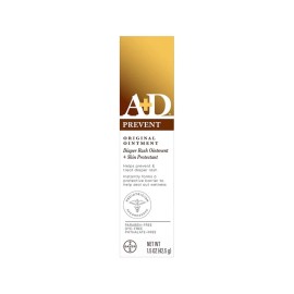 A&D Diaper Rash Ointment & Skin Protectant, Original -1.5 Ounces - 2 Pack