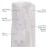 Sealy Baby SafetyCase Protective Waterproof Fitted Zippered Infant Crib Mattress Protector Pad and Toddler Bed Cover Encasement, Bug and Allergy Protection, Machine Washable, 52 x 28- White