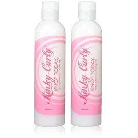 Kinky-Curly Knot Today Leave In Conditioner/Detangler - (2 Pack of 8 oz)