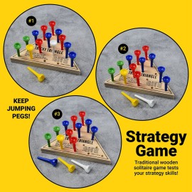 U.S. Toy Tricky Triangle Game - Travel Games, Assorted, MU845 U.S. Toy Tricky Triangle Game - Travel Games, Assorted, MU845