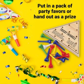 U.S. Toy Tricky Triangle Game - Travel Games, Assorted, MU845 U.S. Toy Tricky Triangle Game - Travel Games, Assorted, MU845