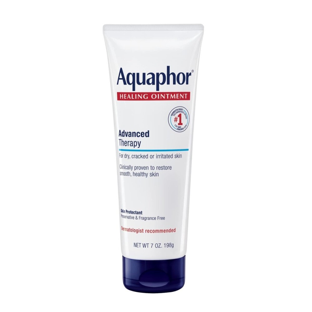 Aquaphor Healing Ointment Advanced Therapy Skin Protectant, Dry Skin Body Moisturizer, 7 Oz Tube Aquaphor Healing Ointment Advanced Therapy Skin Protectant, Dry Skin Body Moisturizer, 7 Oz Tube