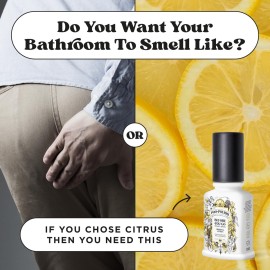 Poo-Pourri Before-You-Go Toilet Spray, Original Citrus, 2 Fl Oz - Lemon, Bergamot and Lemongrass Poo-Pourri Before-You-Go Toilet Spray, Original Citrus, 2 Fl Oz - Lemon, Bergamot and Lemongrass
