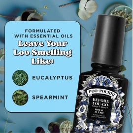 Poo-Pourri Before-You-Go Toilet Spray, Royal Flush, 2 Fl Oz - Eucalyptus and Spearmint