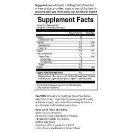 Garden of Life Dr Formulated Organic Fiber Supplement Powder Unflavored, Sugar Free, Psyllium Free Prebiotic Superfoods, Constipation Relief and Hunger Control for Men and Women, 32 Servings Garden of Life Dr Formulated Organic Fiber Supplement Powder Unflavored, Sugar Free, Psyllium Free Prebiotic Superfoods, Constipation Relief and Hunger Control for Men and Women, 32 Servings