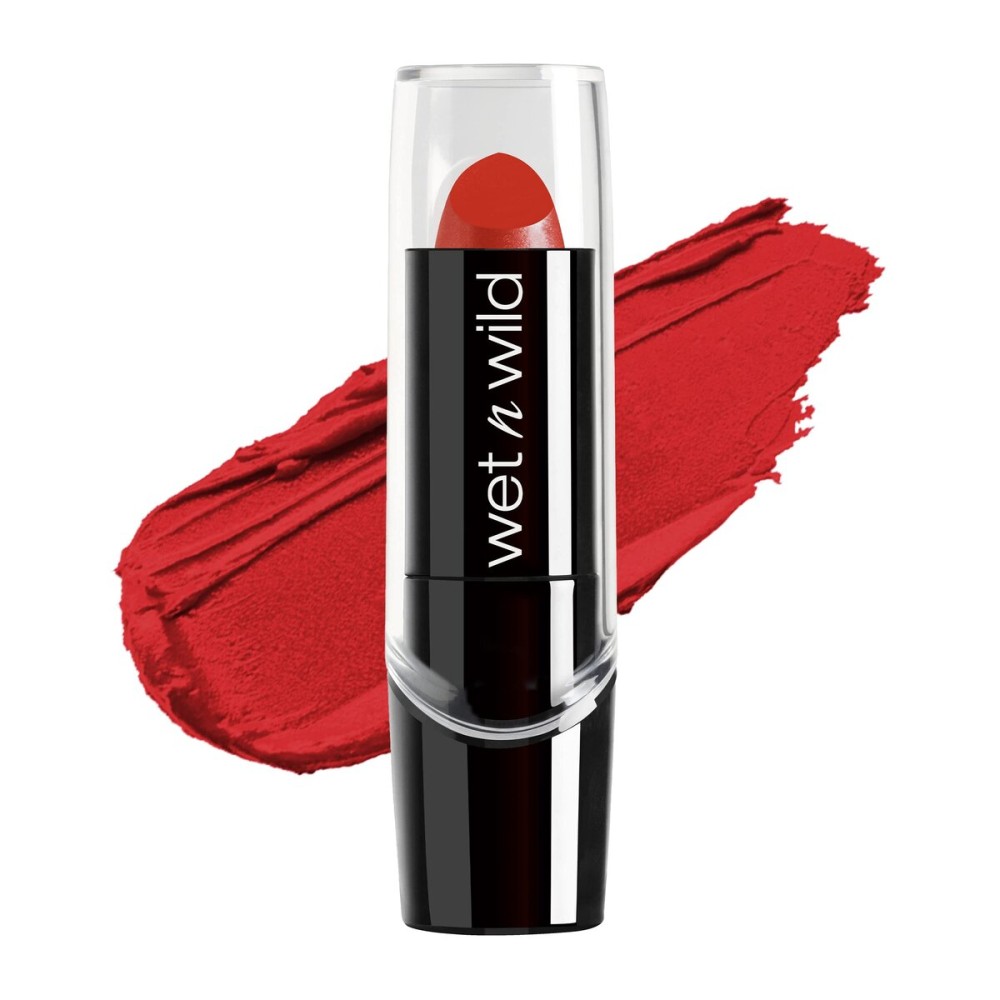 wet n wild Silk Finish Lipstick, Hydrating Rich Buildable Lip Color, Formulated with Vitamins A,E, & Macadamia for Ultimate Hydration, Cruelty-Free & Vegan - Cherry Frost wet n wild Silk Finish Lipstick, Hydrating Rich Buildable Lip Color, Formulated with Vitamins A,E, & Macadamia for Ultimate Hydration, Cruelty-Free & Vegan - Cherry Frost