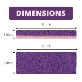 Love Natural Pumice Stone for Feet - Ultimate 2-in-1 Scrubber and Professional Exfoliating Rock for Feet Hands Body Care - Pumice Stone for Dead Skin & Callus Removal (Purple) Love Natural Pumice Stone for Feet - Ultimate 2-in-1 Scrubber and Professional Exfoliating Rock for Feet Hands Body Care - Pumice Stone for Dead Skin & Callus Removal (Purple)