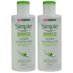 Simple Micellar Cleansing Water, 6.7 Ounce (2 Pack)