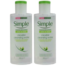 Simple Micellar Cleansing Water, 6.7 Ounce (2 Pack)