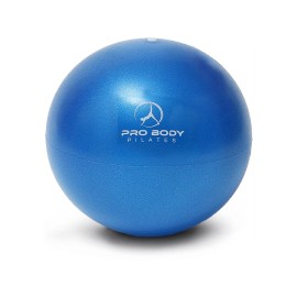ProBody Pilates Small Exercise Ball - 9 Inch Workout Ball for Stability, Barre, Yoga, Core & Physical Therapy, Home Gym & Office Use (Blue) ProBody Pilates Small Exercise Ball - 9 Inch Workout Ball for Stability, Barre, Yoga, Core & Physical Therapy, Home Gym & Office Use (Blue)