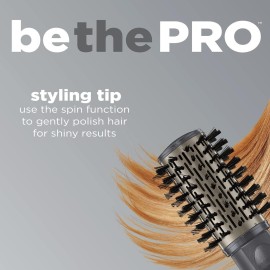 INFINITIPRO BY CONAIR Hot Air Styling Brush Set with 2-Inch and 1.5-Inch Bristles