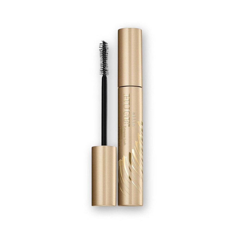 stila HUGE Extreme Lash Mascara, Intense Black | Volume, Full Length, Curl, Lift, No Clump, Crunch or Smudge | Lightweight, Long-Lasting Buildable Eye Makeup Formula | 0.44 Fl. Oz. stila HUGE Extreme Lash Mascara, Intense Black | Volume, Full Length, Curl, Lift, No Clump, Crunch or Smudge | Lightweight, Long-Lasting Buildable Eye Makeup Formula | 0.44 Fl. Oz.