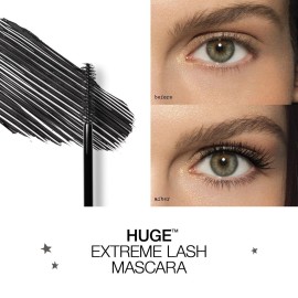 stila HUGE Extreme Lash Mascara, Intense Black | Volume, Full Length, Curl, Lift, No Clump, Crunch or Smudge | Lightweight, Long-Lasting Buildable Eye Makeup Formula | 0.44 Fl. Oz. stila HUGE Extreme Lash Mascara, Intense Black | Volume, Full Length, Curl, Lift, No Clump, Crunch or Smudge | Lightweight, Long-Lasting Buildable Eye Makeup Formula | 0.44 Fl. Oz.