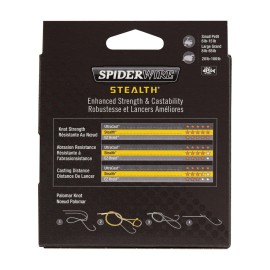 SpiderWire Stealth Superline, Moss Green, 15lb | 6.8kg, 200yd | 182m Braided Fishing Line, Suitable for Freshwater and Saltwater Environments SpiderWire Stealth Superline, Moss Green, 15lb | 6.8kg, 200yd | 182m Braided Fishing Line, Suitable for Freshwater and Saltwater Environments