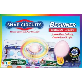Snap Circuits Beginner, Electronics Exploration Kit, Stem Kit for Ages 5-9 (SCB-20)