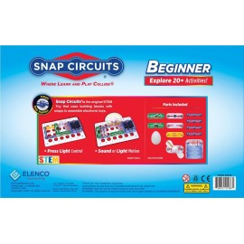 Snap Circuits Beginner, Electronics Exploration Kit, Stem Kit for Ages 5-9 (SCB-20) Snap Circuits Beginner, Electronics Exploration Kit, Stem Kit for Ages 5-9 (SCB-20)