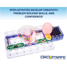 Snap Circuits Beginner, Electronics Exploration Kit, Stem Kit for Ages 5-9 (SCB-20) Snap Circuits Beginner, Electronics Exploration Kit, Stem Kit for Ages 5-9 (SCB-20)
