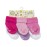 Little Me Baby Girl Socks, 6 Pack, 0-6 Months, Purple/Pink/White