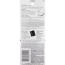 L\'Oreal Paris Cosmetics Voluminous Superstar Mascara, Washable, Blackest Black, 0.41 Fl. Oz, 1 Count