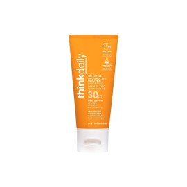 Thinkdaily Tinted Sunscreen for Face, SPF 30, 24.25% Zinc Oxide, 2 Oz, Safe, Natural, Water Resistant Reef Safe Sunscreen, All Skin Tones, Broad Spectrum UVA/UVB Sun Screen for Sun Protection Thinkdaily Tinted Sunscreen for Face, SPF 30, 24.25% Zinc Oxide, 2 Oz, Safe, Natural, Water Resistant Reef Safe Sunscreen, All Skin Tones, Broad Spectrum UVA/UVB Sun Screen for Sun Protection