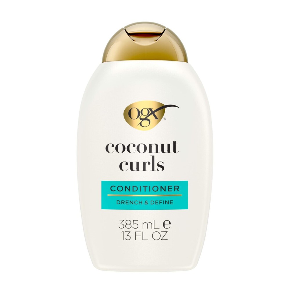 OGX Quenching + Coconut Curls Curl-Defining Conditioner, Nourishing Curly Hair Conditioner with Coconut /Citrus Oil & Honey, Paraben-Free with Sulfate-Free Surfactants, 13oz OGX Quenching + Coconut Curls Curl-Defining Conditioner, Nourishing Curly Hair Conditioner with Coconut /Citrus Oil & Honey, Paraben-Free with Sulfate-Free Surfactants, 13oz