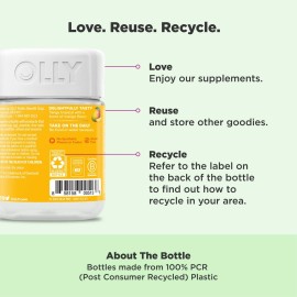 OLLY Probiotic Gummy, Immune and Digestive Support, 1 Billion CFUs, Chewable Probiotic Supplement, Mango, 25 Day Supply - 50 Count OLLY Probiotic Gummy, Immune and Digestive Support, 1 Billion CFUs, Chewable Probiotic Supplement, Mango, 25 Day Supply - 50 Count