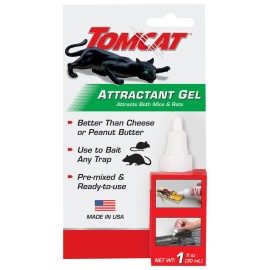 Tomcat Attractant Gel, Attracts Mice and Rats, Gre..