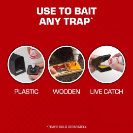 Tomcat Attractant Gel, Attracts Mice and Rats, Great Alternative to Cheese or Peanut Butter, 1 oz.