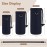 AUPET Water Bottle Carrier,Insulated Neoprene Water bottle Holder Bag Case Pouch Cover 1000ML or 750ML,Adjustable Shoulder Strap, Great for Stainless Steel and Plastic Bottles