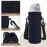 AUPET Water Bottle Carrier,Insulated Neoprene Water bottle Holder Bag Case Pouch Cover 1000ML or 750ML,Adjustable Shoulder Strap, Great for Stainless Steel and Plastic Bottles