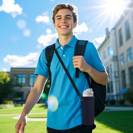 AUPET Water Bottle Carrier,Insulated Neoprene Water bottle Holder Bag Case Pouch Cover 1000ML or 750ML,Adjustable Shoulder Strap, Great for Stainless Steel and Plastic Bottles AUPET Water Bottle Carrier,Insulated Neoprene Water bottle Holder Bag Case Pouch Cover 1000ML or 750ML,Adjustable Shoulder Strap, Great for Stainless Steel and Plastic Bottles