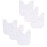 Gerber unisex baby 6-pack Dribbler Bundle bibs, White, One Size US