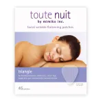 Toute Nuit Wrinkle Patches - Triangle - Face Tape for Forehead, Eyes & Lips - Hypoallergenic Anti Wrinkle Patches - 45 Count, Made in USA