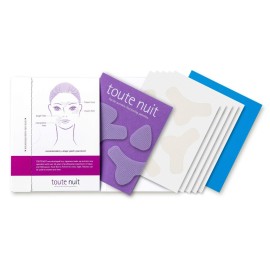 Toute Nuit Wrinkle Patches - Y Shape - Face Tape for Forehead, Between the Eyes & Around Mouth - Hypoallergenic Anti Wrinkle Patches - 20 Count, Made in USA Toute Nuit Wrinkle Patches - Y Shape - Face Tape for Forehead, Between the Eyes & Around Mouth - Hypoallergenic Anti Wrinkle Patches - 20 Count, Made in USA